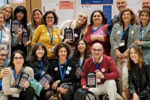 Parte del grupo Macroscopio en el Ibérico de Madrid