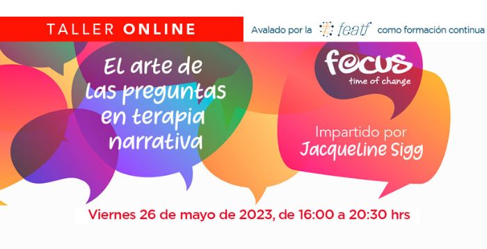 Taller Preguntas en Terapia Narrativa Jaqueline Sigg